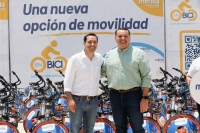 "En Bici", negocio privado que paga Ren&aacute;n con dinero p&uacute;blico