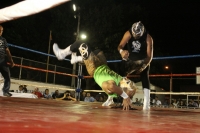 &iexcl;Los rudos! &iexcl;los rudos! en la Colonia Carranza