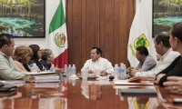 Se reúne Huacho con familiares de la señora Mirna