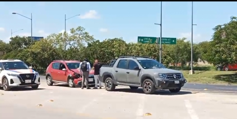 Se registra siniestro vial cerca del "Puente Chichí Suárez"