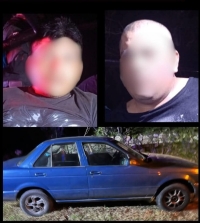 Tras persecución detienen a 2 personas por robo de vehículo