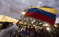 Venezolanos en Yucat&aacute;n  apoyan a Juan Guaid&oacute;