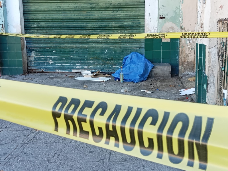 Muere hombre en situación de calle