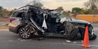 &ldquo;Huacho&rdquo; D&iacute;az sufre siniestro vial en la M&eacute;rida-Canc&uacute;n