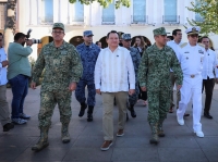 Gobierno del Estado conmemora mes del Ejército y de la Fuerza Aérea