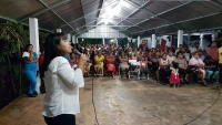 Festejan antorchistas de Temoz&oacute;n, 4 a&ntilde;os de trabajo, uni&oacute;n y lucha