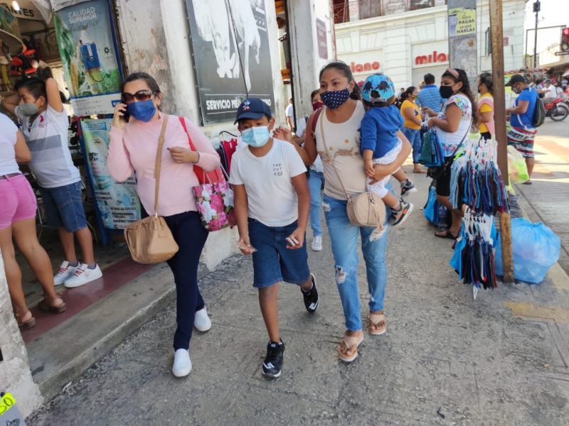 Covid-19 vuelve a romper barrera de los 100 contagios en Yucatán 