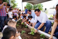 Fomentan programa de huertos comunitarios