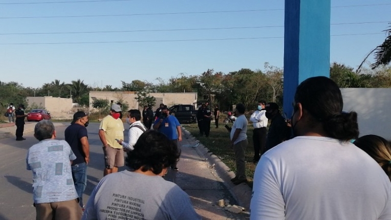 Nueva protesta en Cielo Alto; denuncian mal manejo de aguas negras