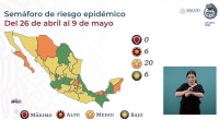 Coincide federaci&oacute;n con Sem&aacute;foro Amarillo para Yucat&aacute;n