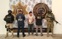 Detienen en Yucat&aacute;n a presunto homicida de Quintana Roo