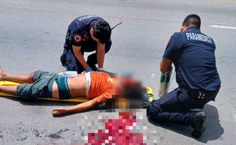 Peatón grave tras ser atropellado