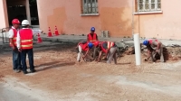 Reparan fuga; en breve abrir&aacute;n la circulaci&oacute;n vial