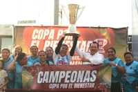 Un éxito la Copa del "Bienestar" de fútbol