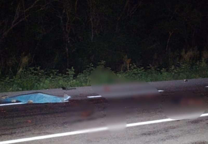 Restos humanos quedan esparcidos en la Mérida-Cancún