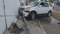 Accidente en oriente de M&eacute;rida deja ciclista herido