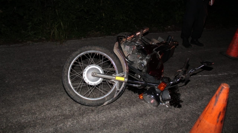Motociclista muere en trágico accidente