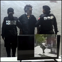 Arrestan a presunto ladr&oacute;n en Progreso