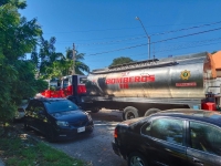 Taller de aires acondicionados se incendia