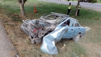 Siniestro vial en Perif&eacute;rico de M&eacute;rida&nbsp;deja 2 lesionados&nbsp;