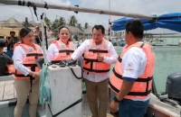 Fortalecen la pesca en la costa oriente de Yucat&aacute;n