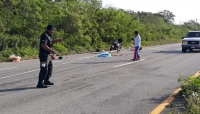 Motociclista pierde la vida en la M&eacute;rida-Canc&uacute;n
