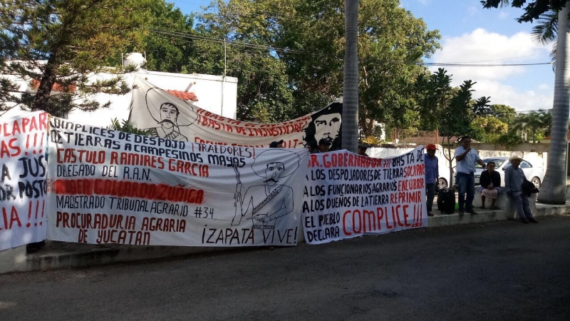 Advierten ejidatarios violencia para recuperar tierras