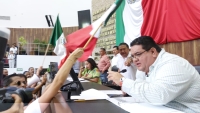 PT condena violenta irrupci&oacute;n al Congreso del Estado