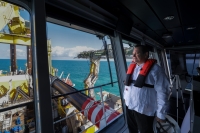 D&iacute;az Mena supervisa dragado del Puerto de Progreso