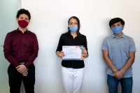 J&oacute;venes de preparatoria estatal ocupan tercer lugar en certamen de la UADY