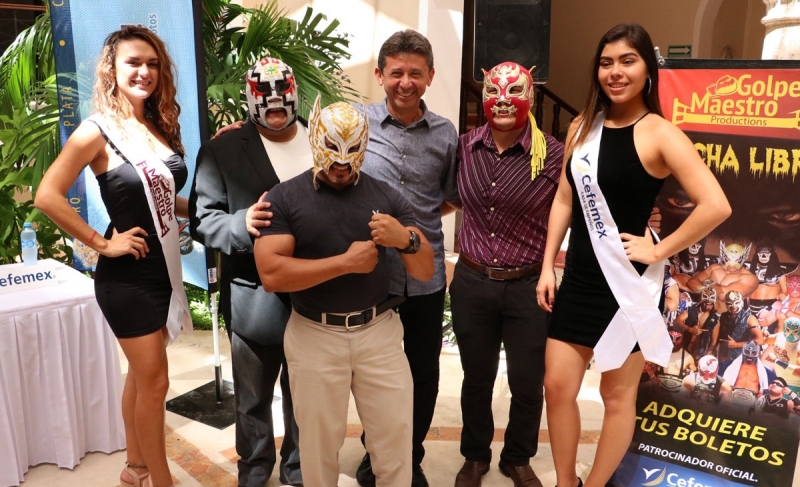 Llevarán lucha libre al interior del estado