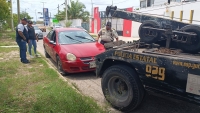 Detienen a dos en persecuci&oacute;n policiaca&nbsp;