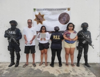Detienen en Yucat&aacute;n a banda de criminales de Canc&uacute;n