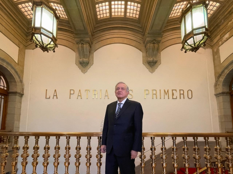 AMLO anuncia resultado negativo en prueba Covid-19