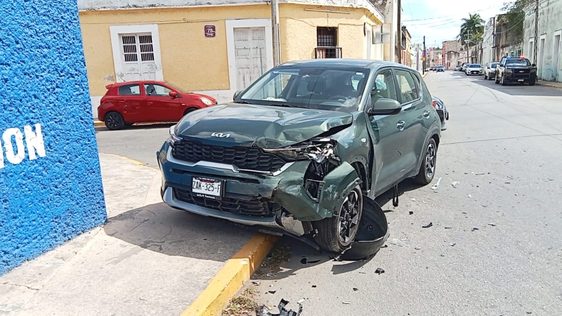 Kia nuevo protagoniza siniestro vial