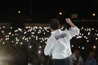 Sahu&iacute; presume m&uacute;sculo cierre de precampa&ntilde;a