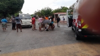 Menor de edad causa accidente