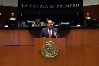Senador Ram&iacute;rez Mar&iacute;n vota en contra de la reforma el&eacute;ctrica