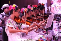 Orquesta T&iacute;pica Infantil y Juvenil ofrece muestra art&iacute;stica