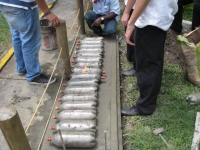 Lista primera casa con botellas PET para v&iacute;ctimas de sismos