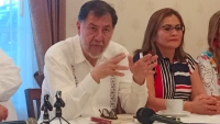 Noro&ntilde;a, feliz por ganar "aplaus&oacute;metro" en AMLOFest