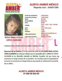 Buscan a menor sustra&iacute;da por su propio hermano