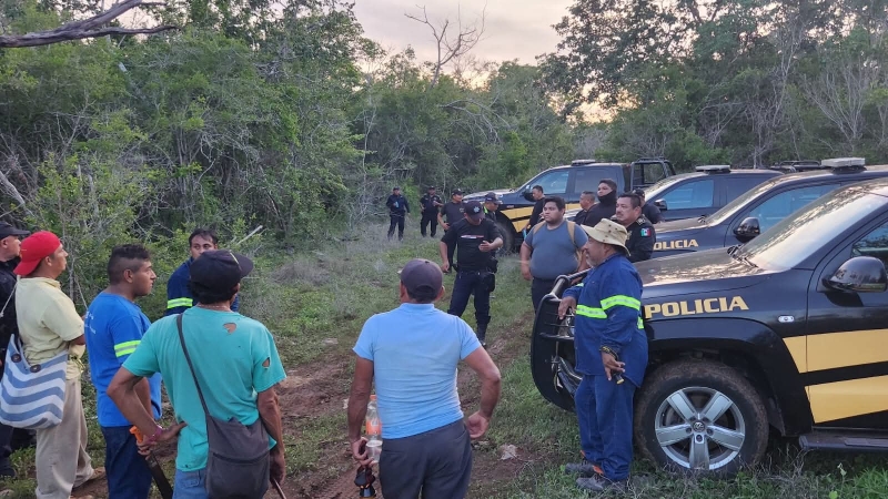 Por tierra y aire buscan a hombre de Tetiz