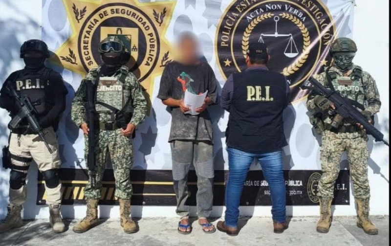 Cae presunto involucrado en feminicidio en Telchac Puerto