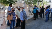 Ejidatarios se manifiestan para exigir devoluci&oacute;n de terrenos