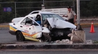 Espectacular accidente deja un muerto y un herido en M&eacute;rida