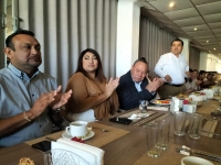 Jes&uacute;s Zambrano se re&uacute;ne con dirigencia estatal del PRD