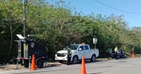 Implementan operativo tras reportes de exceso de velocidad en Dzibilchalt&uacute;n