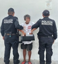 Cae presunto ladrón en Progreso