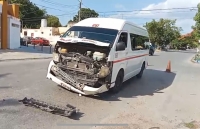 Cuatro lesionados en siniestro vial; dos son menores&nbsp;